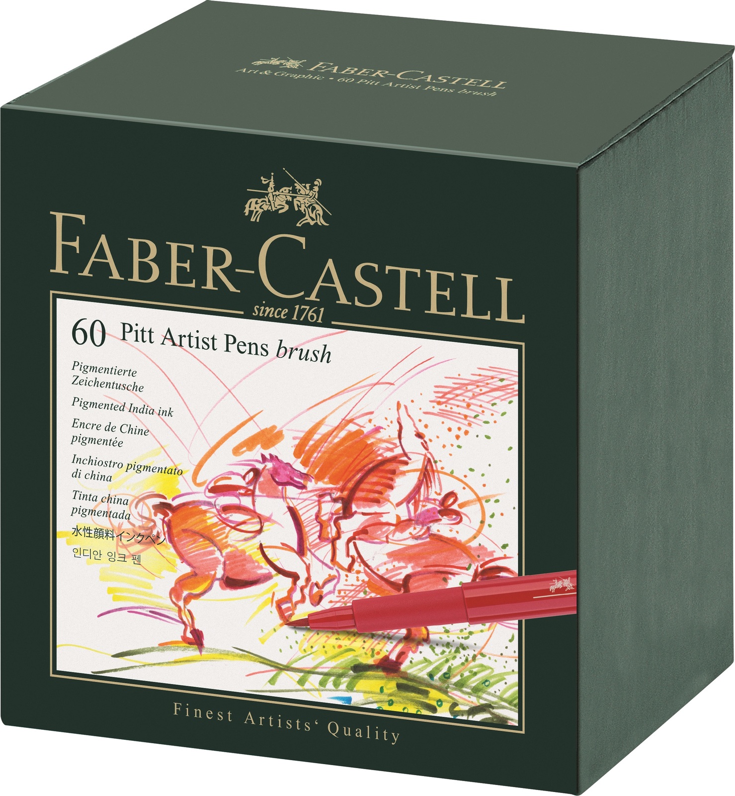 Faber-Castell: Pitt Artist Pens B Studio (Box of 60) image