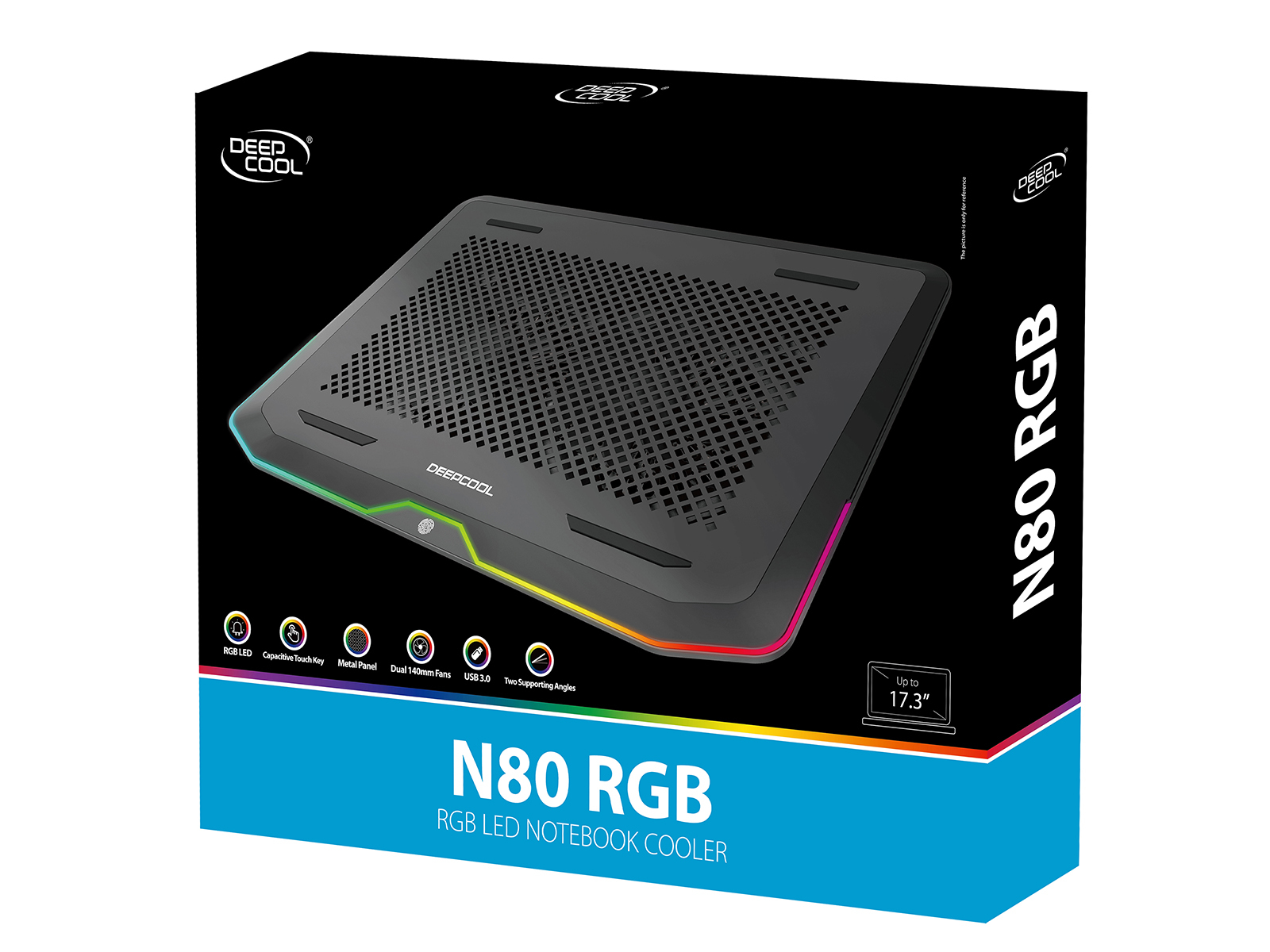 Deepcool: N80 RGB Gaming Notebook Cooler image