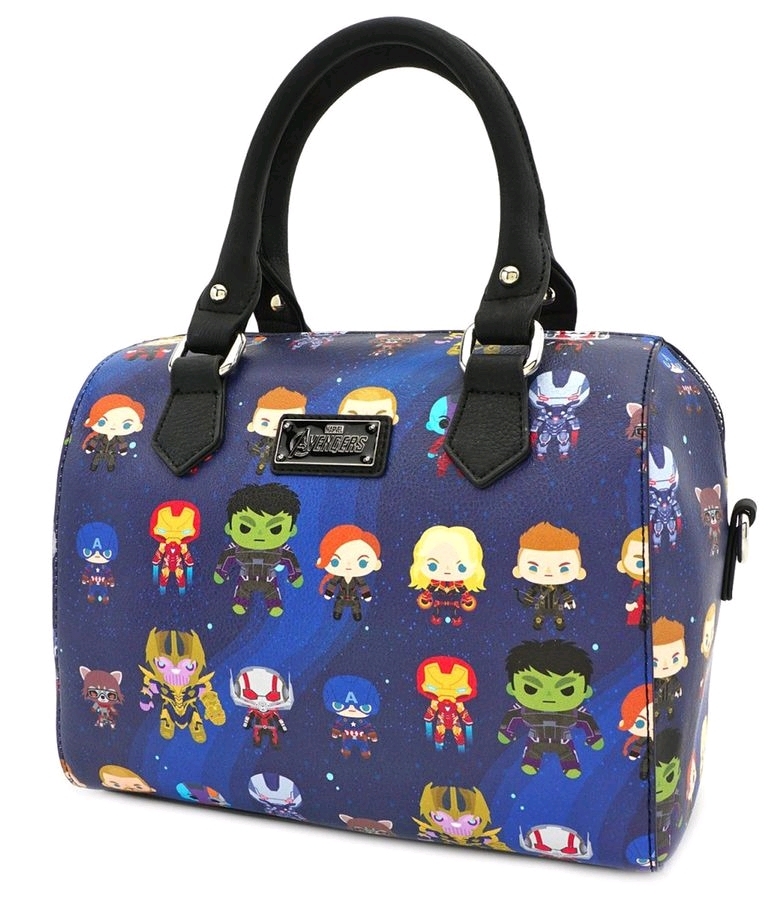 Loungefly Avengers Endgame - Chibi Print Mini Duffle Bag image