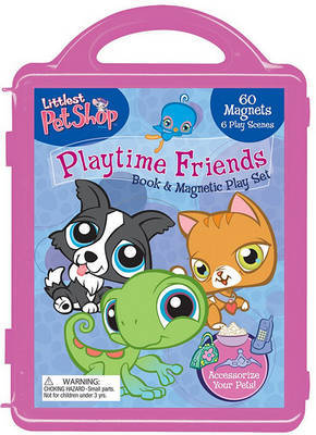 Littlest Pet Shop Playtime Friends Book & Magnetic Play Set image