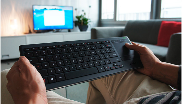 Logitech K830 Illuminated Living-Room Keyboard image