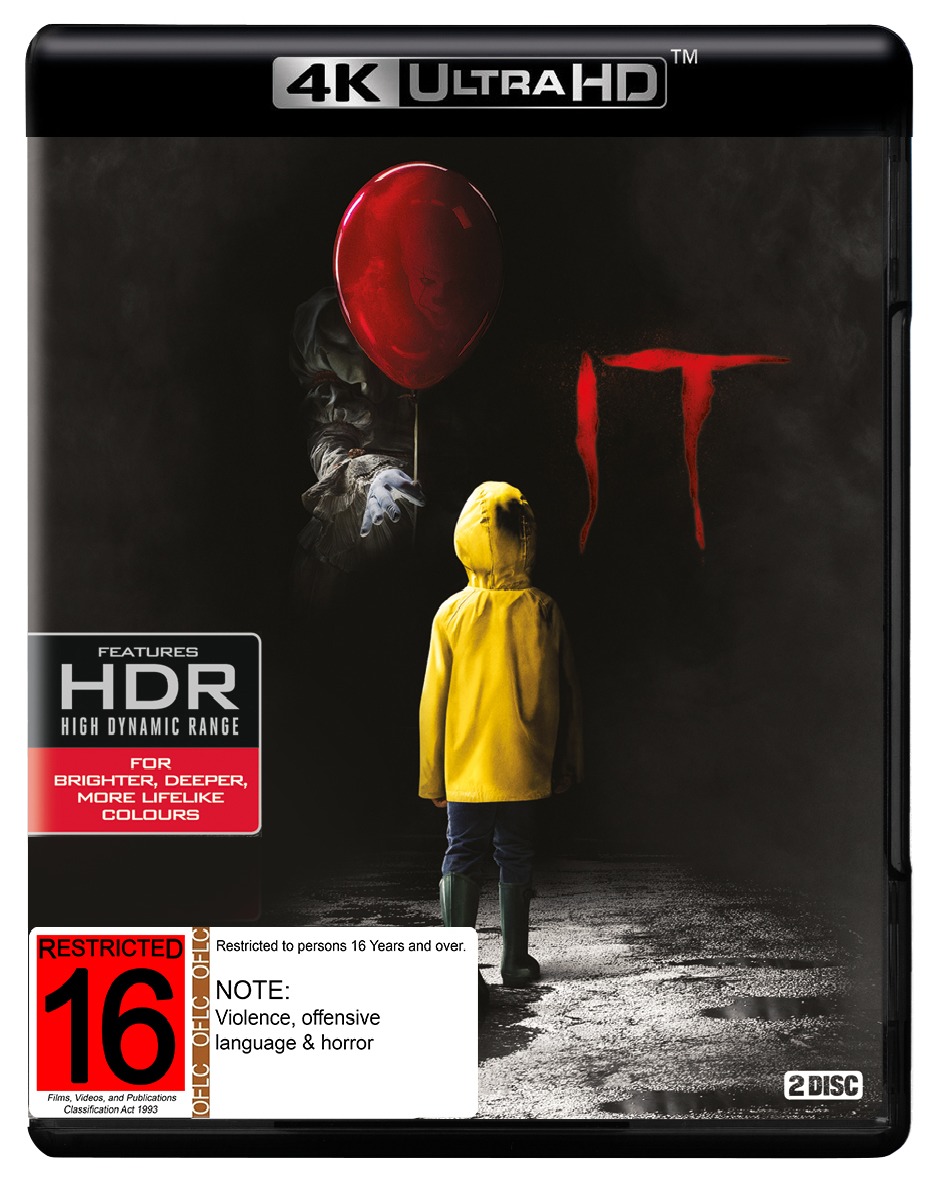 IT (2017) (4K Blu-ray + Blu-ray) on UHD Blu-ray image