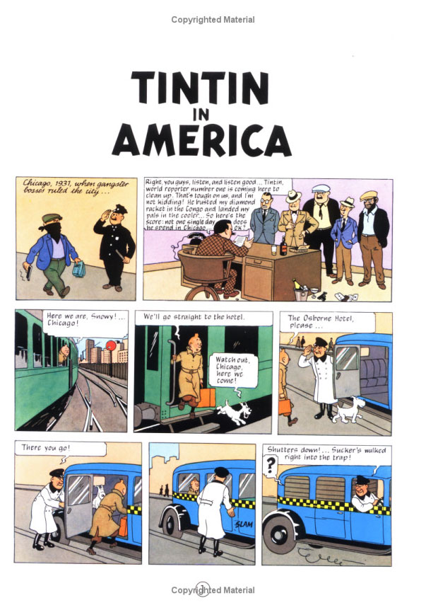 Tintin in America (The Adventures of Tintin # 3) image