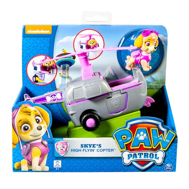 Paw Patrol Basic Vehicle & Pup - Skye's High Flyin' Copter