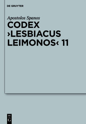 Codex Lesbiacus Leimonos 11 by Apostolos Spanos image