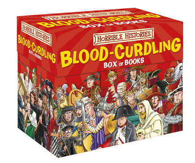 Horrible Histories Box Set: Blood-curdling Box (20 books) by Terry Deary image