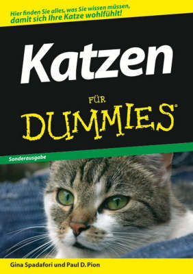 Katzen fur Dummies on Paperback by Gina Spadafori