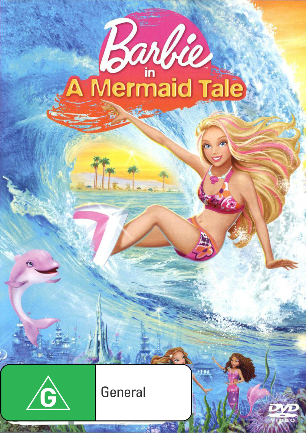 Barbie in A Mermaid Tale on DVD image