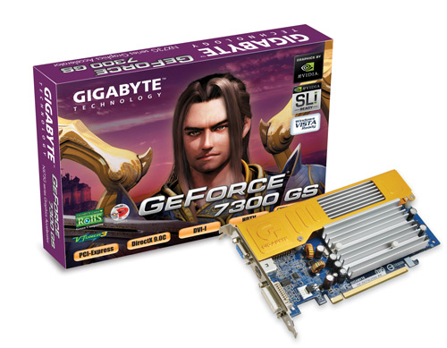 GIGABYTE GV-NX73G256-RH GeForce 7300GS PCI-EX16 image