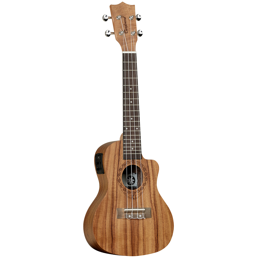 Tanglewood TWT16-E Tenor uke Koa body, EQ & Gig Bag image