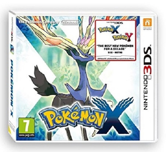 Pokemon X on 3DS