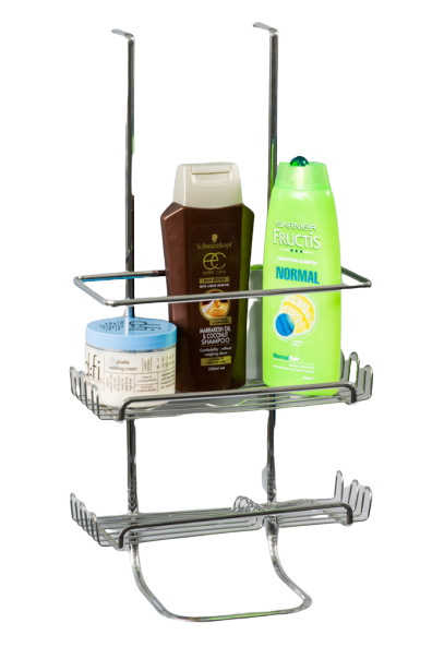 L.T. Williams: 2 Tier Chrome Shower Caddy