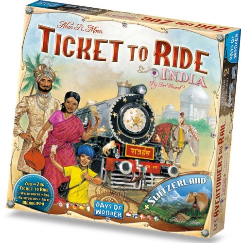 Ticket To Ride: India Expansion image