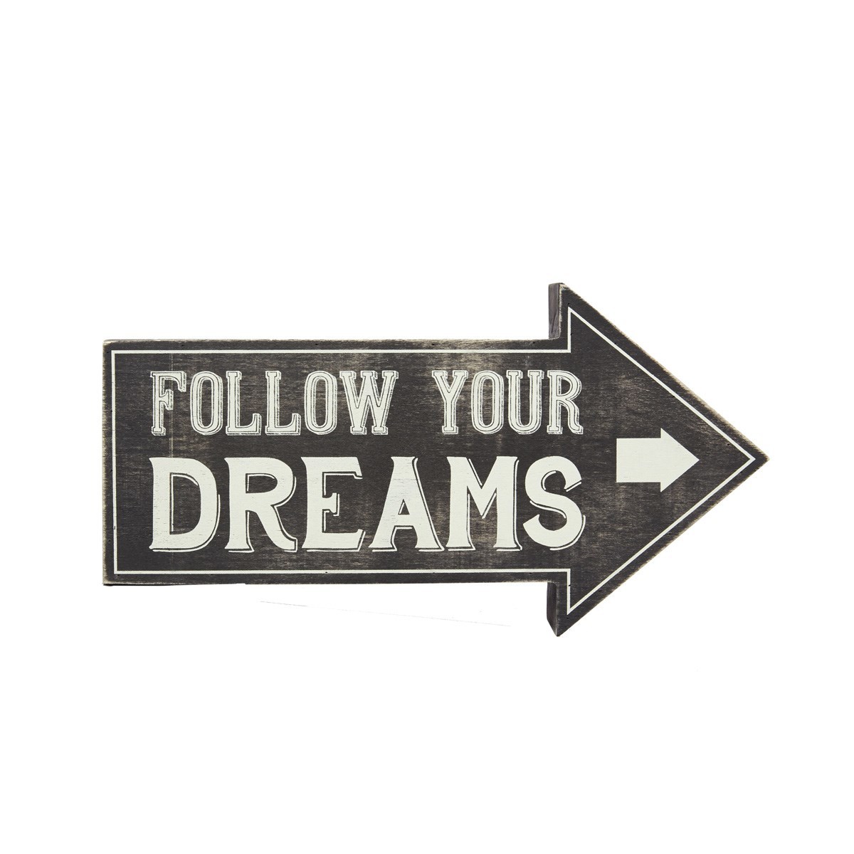 Follow Your Dreams Retro Arrow Sign image