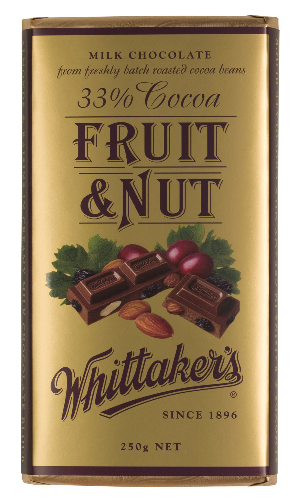 Whittaker's Fruit & Nut Block (250g)