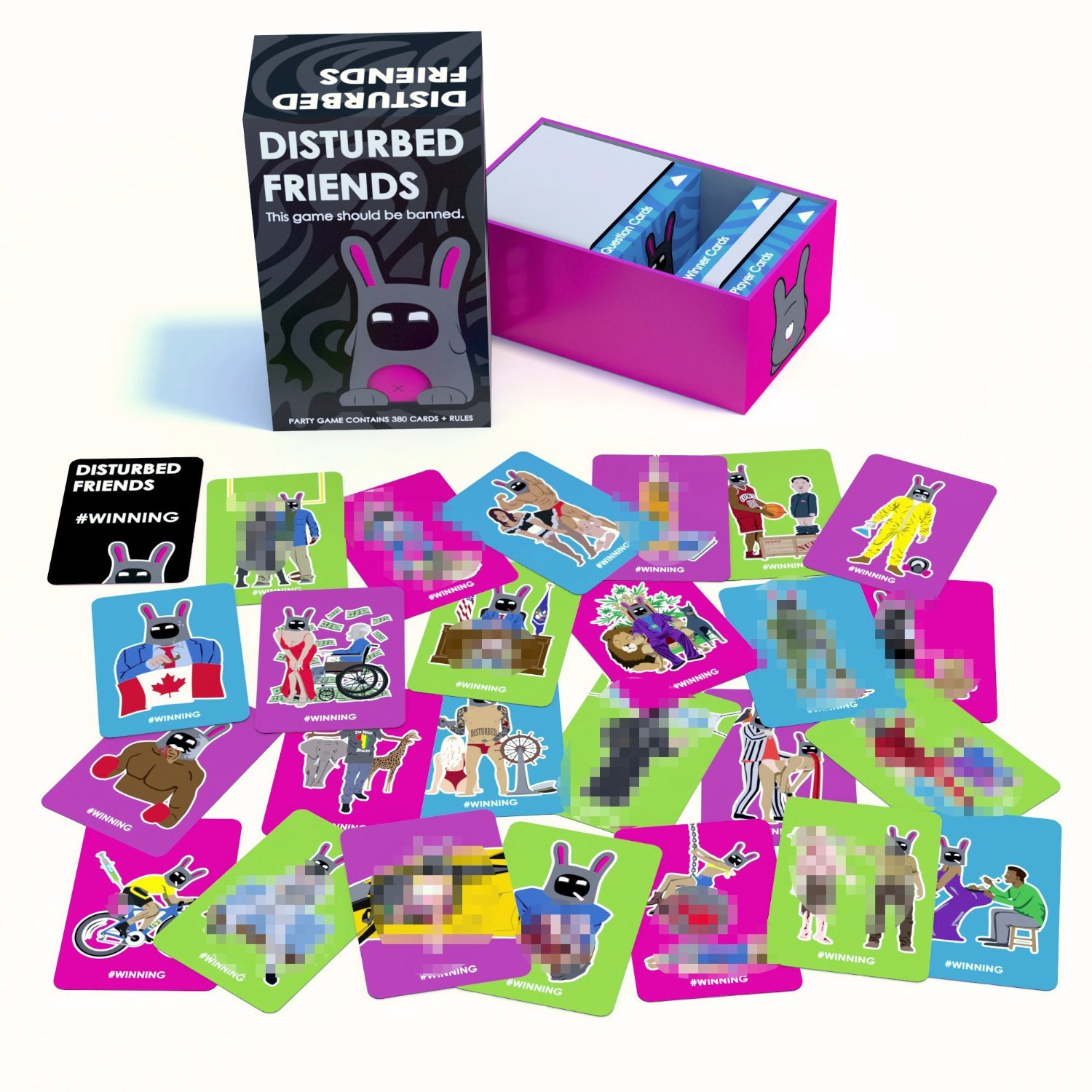 Disturbed Friends - Card Game image