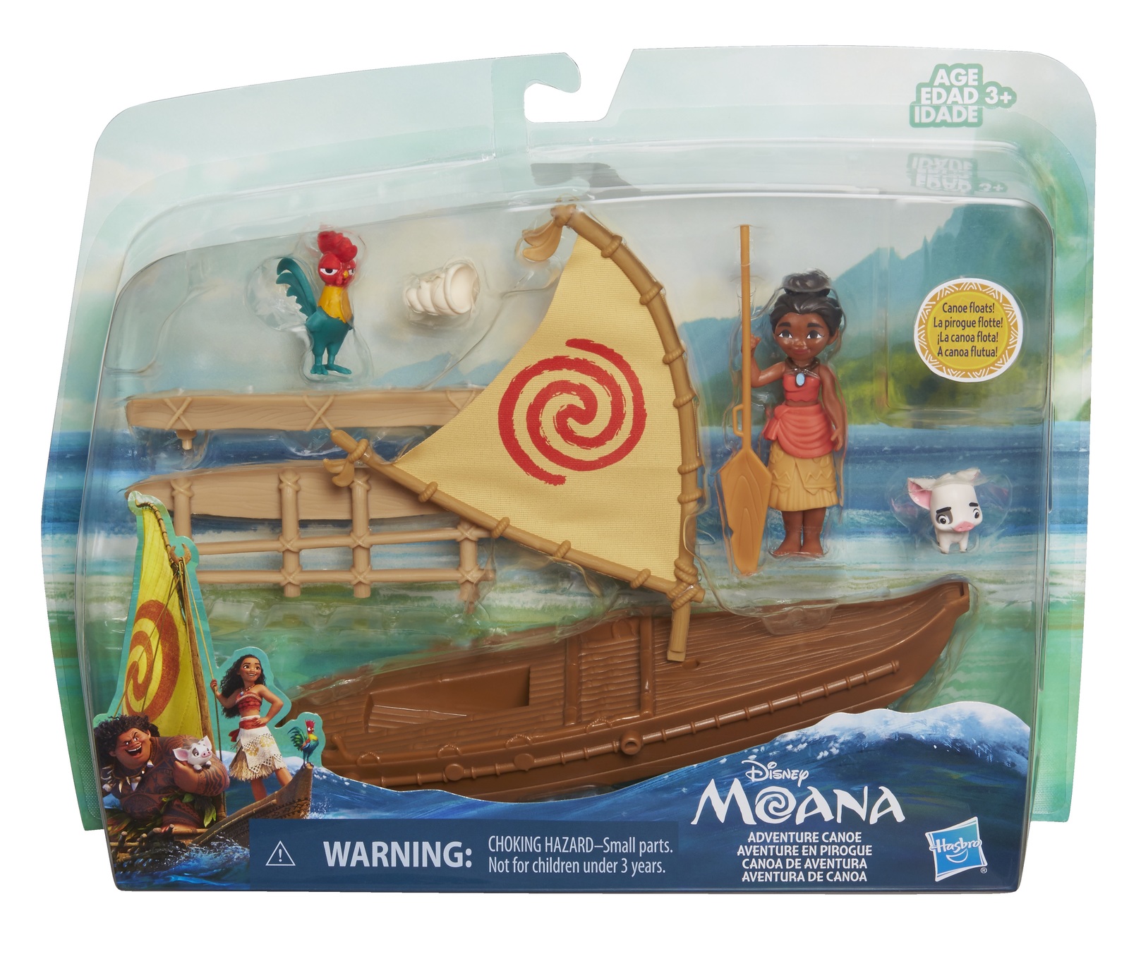 Buy Moana Adventure Small Doll Playset at Mighty Ape NZ