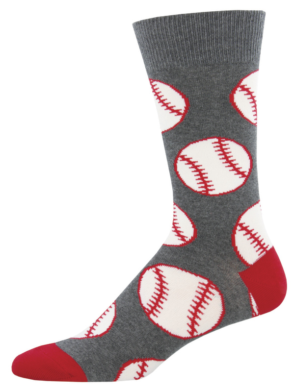 Men's Out To The Ball Game Crew Socks Men's at Mighty Ape NZ