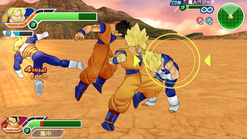 Dragon Ball Z: Tenkaichi Tag Team (Essentials) for PSP image