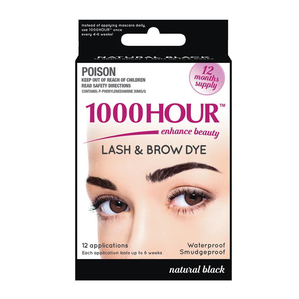 Buy 1000 Hour Eyelash Tint Black at Mighty Ape NZ