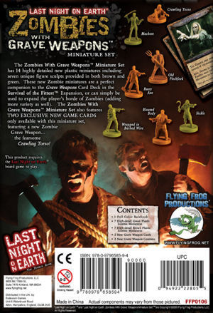 Last Night on Earth: Zombies with Grave Weapons (Miniature Set) Expansion image