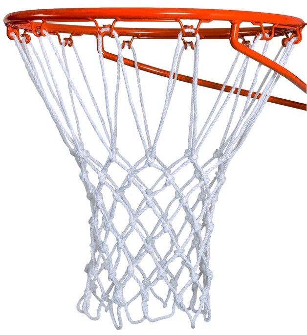 Buy Netball/Basketball Net Standard (White Nylon) at Mighty Ape NZ