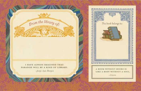 Antiquarian Bookplates: 55 Bookplates to Personalise Your Library by Potter Style