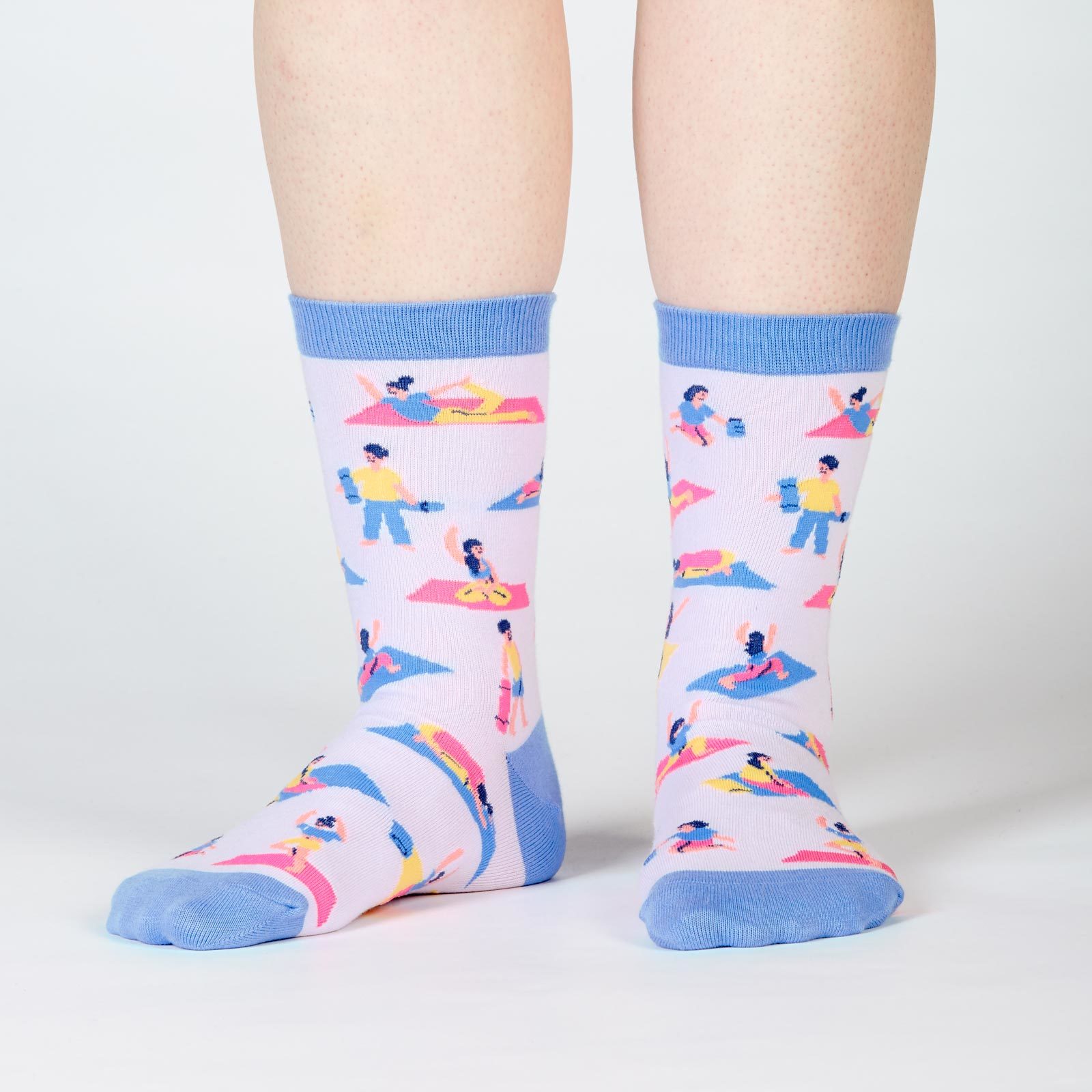 Women's - Pose Your Toes Crew Socks image