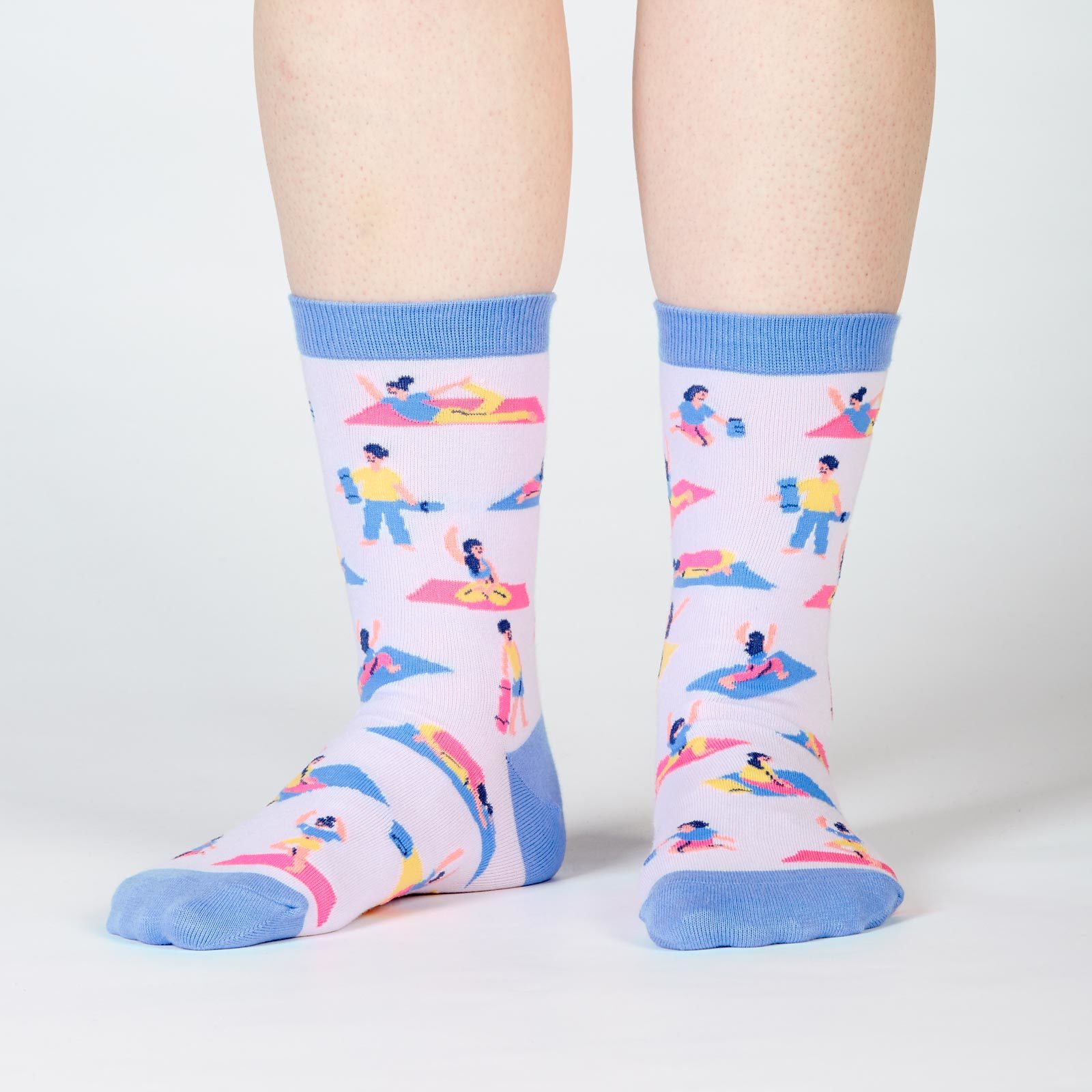 SOCK it to Me: Women's - Pose Your Toes Crew Socks image