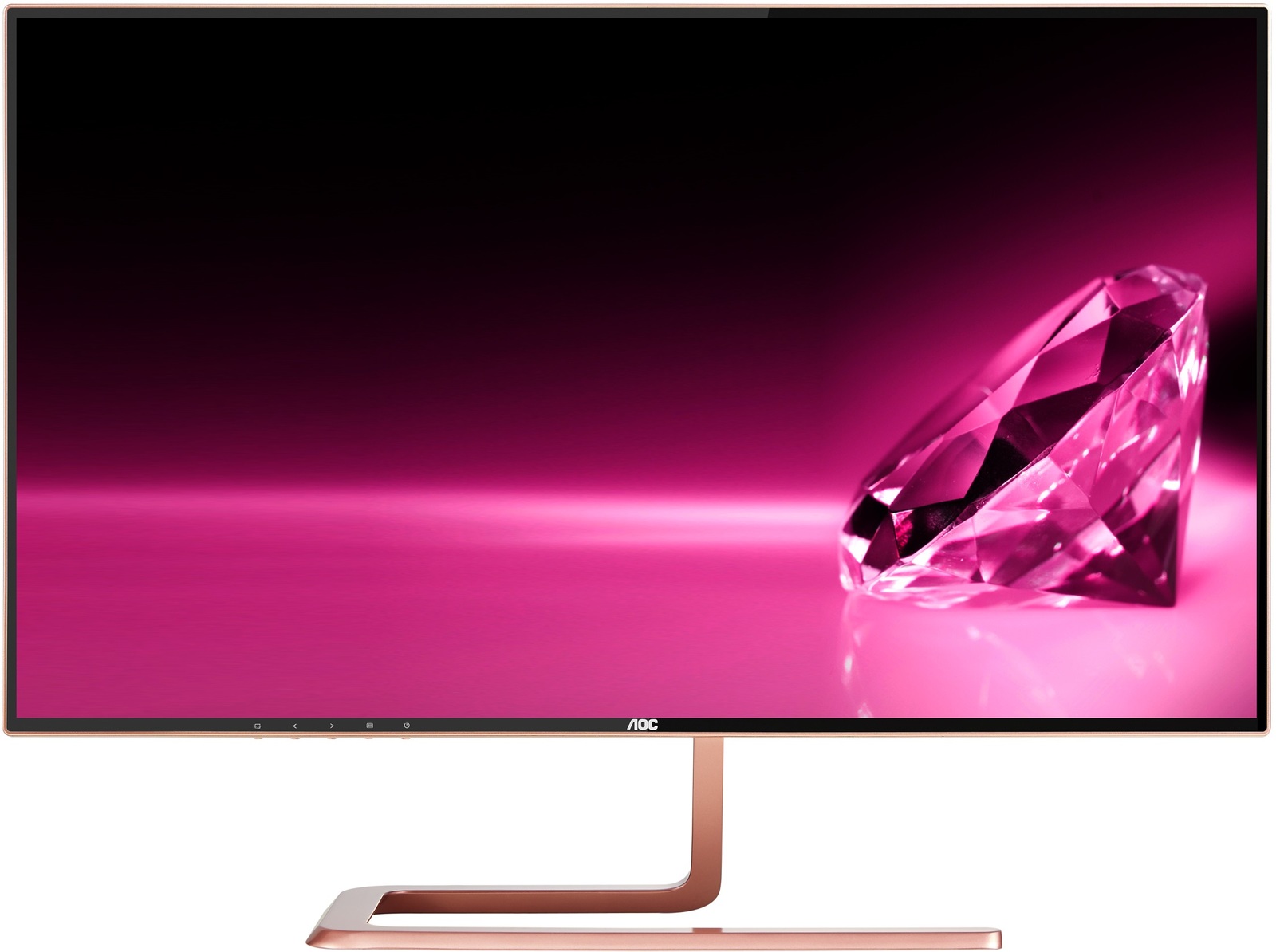 27" AOC QHD Limited Edition Swarovski Luxury Monitor image