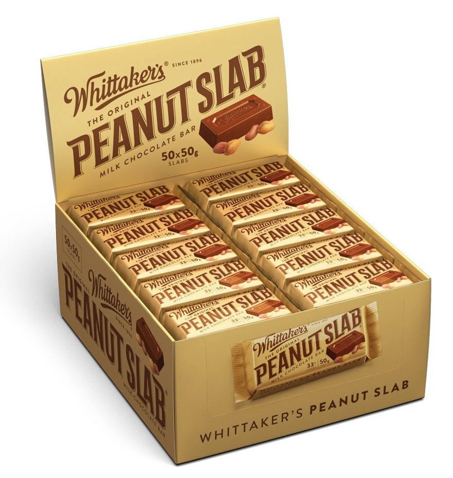 Whittaker's Peanut Slab 50g at Mighty Ape NZ