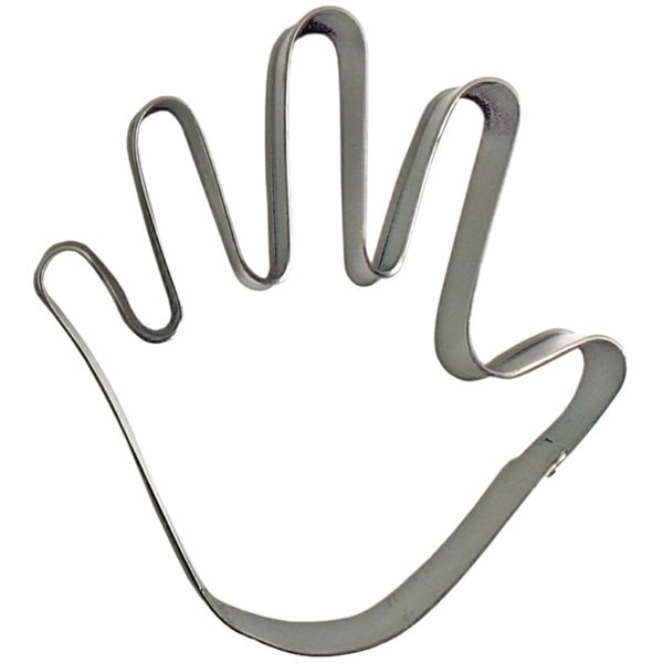 Stainless Steel Hand Cookie Cutter image