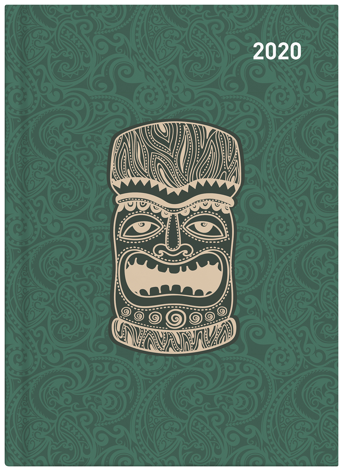 Collins: 2020 Daily A51 Diary - Maori Toanga (Green) image