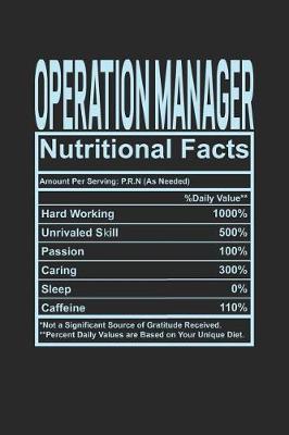 Operation Manager Nutritional Facts by Dennex Publishing