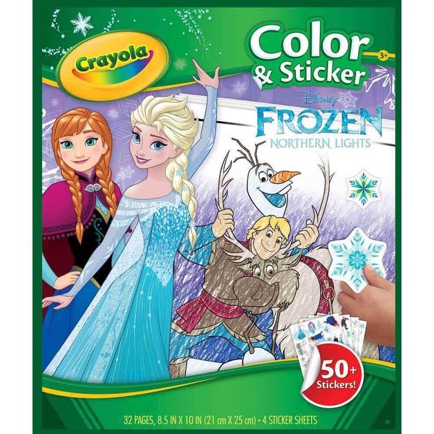 Buy Crayola Color & Sticker Book Frozen 2 at Mighty Ape NZ