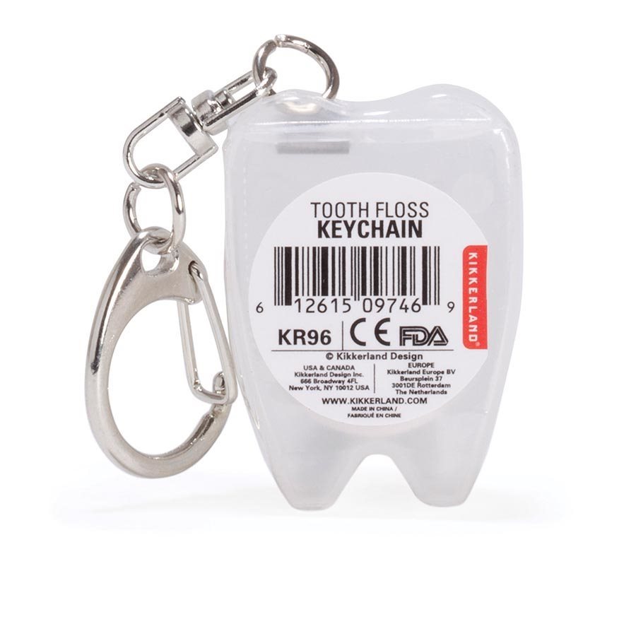 Tooth Floss Keychain