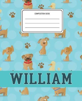 Composition Book William by Dogs Animal Composition Books image