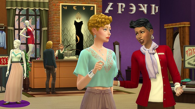 The Sims 4: Get To Work (code in box) for PC image
