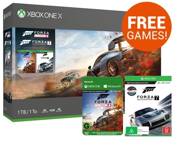 Xbox One X 1TB Forza Horizon 4 Console Bundle for Xbox One image