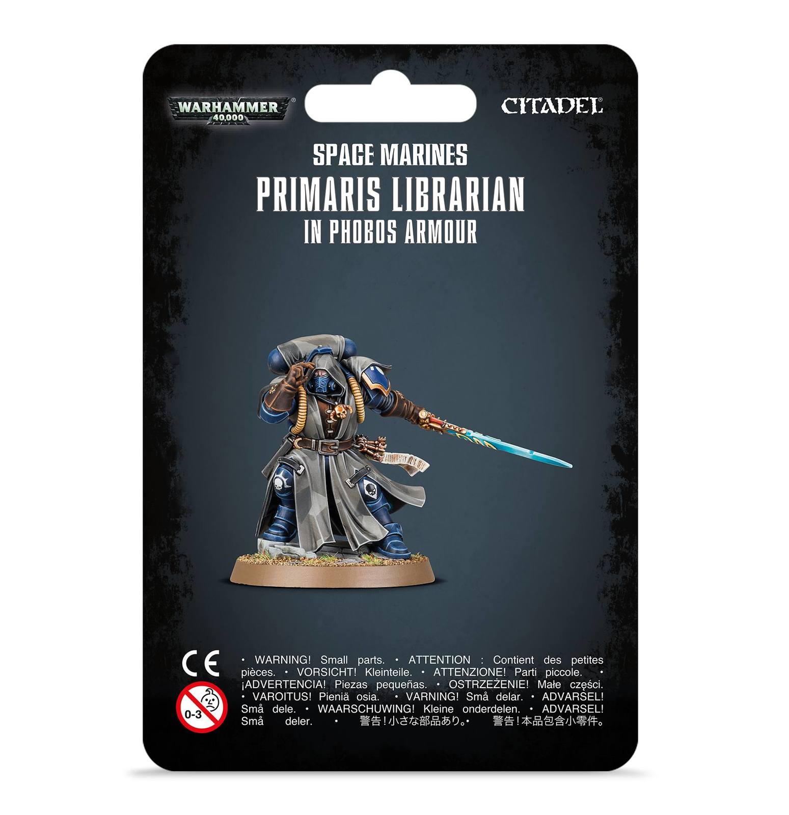 Space Marines Primaris Librarian in Phobos Armour image