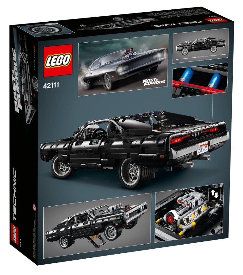 LEGO Technic: Fast & Furious - Dom's Dodge Charger (42111) image