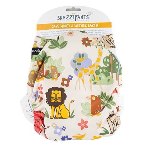 Snazzipants All In One Reusable Nappy - Jungle image