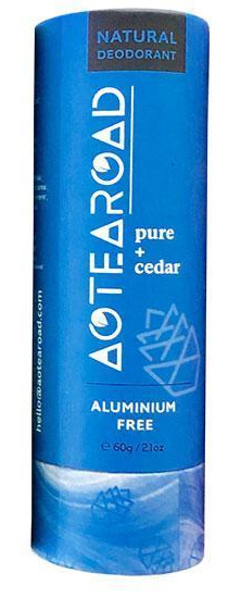 Aotearoad Natural Deodorant - Pure + Cedar (60g) image