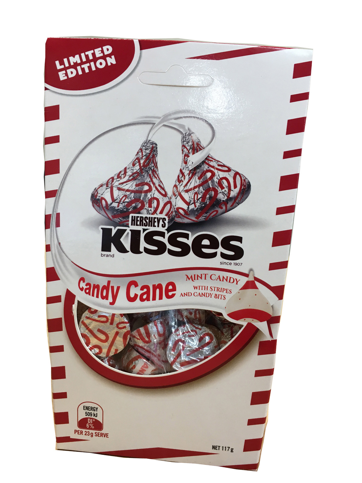 Hershey's Candy Cane Kisses 117g at Mighty Ape NZ