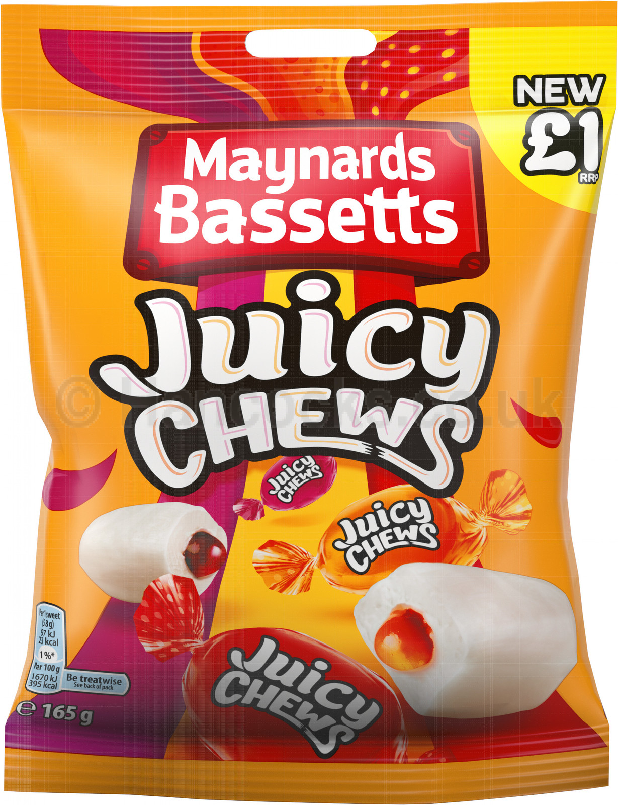 Maynards Juicy Chews 165g image