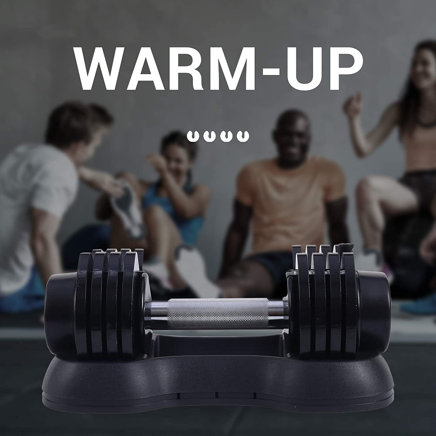 Buy MultiWeight Smart Adjustable Dumbbell 2.2 to 11kg (24lbs) at