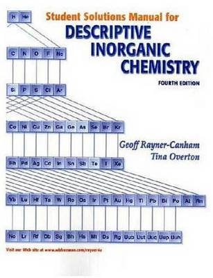Descriptive Inorganic Chemistry: Student Solutions Manual by Geoffrey Rayner-Canham image