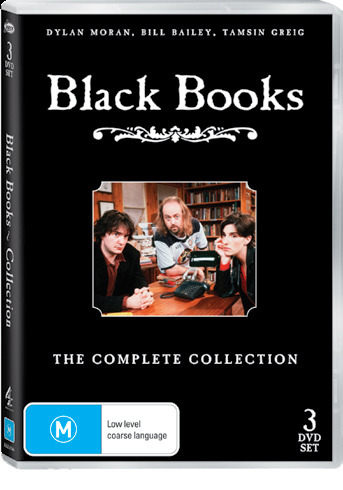 Black Books The Complete Collector's Edition - Series 1, 2 & 3 on DVD