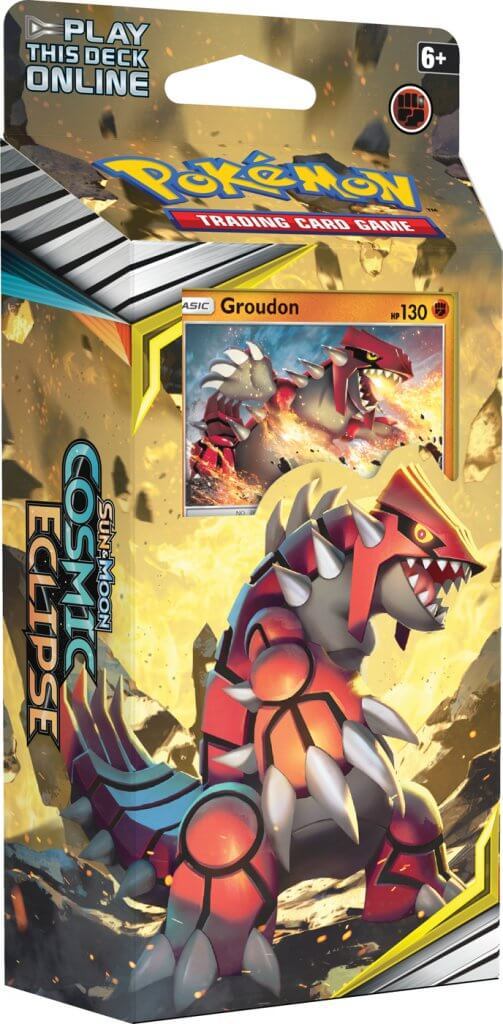 Pokemon TCG: Cosmic Eclipse Theme Deck- Groudon image