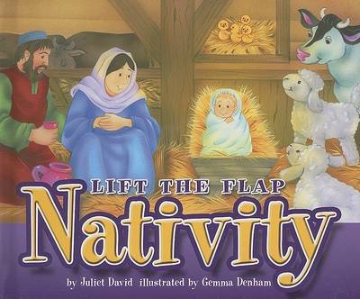 Lift the Flap Nativity by Juliet David image